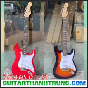 Guitar điện 3 mobin Dallas DL-S1