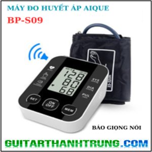 Máy Đo Huyết Áp Nhịp Tim Aique BP-S09