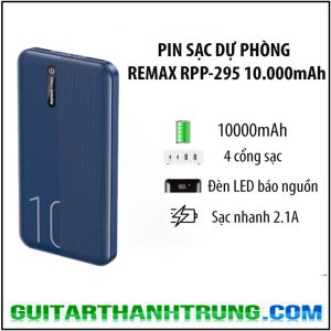 Pin Dự Phòng Remax 10.000mah RPP-295